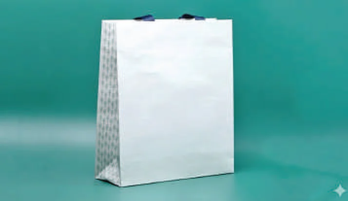 Bamboo paper carrier bag
